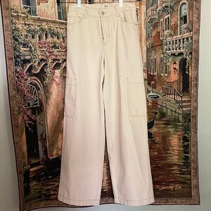 Beige Cargo Pants, 100% Cotton. Purchased from Nordstrom